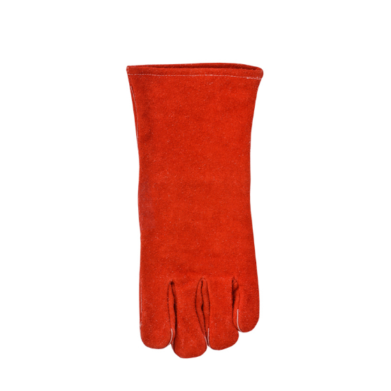 Рукавички 3850 краги зварювальні шкіряний спилок з підкладкою р.10(XL) червоний ДКГ Житомир - фото 5