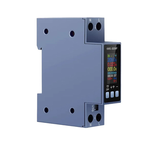 Wi-Fi счетчик электроэнергии однофазный 220В 40А DIN, защиты, KWS-300WF Вінниця - фото 2