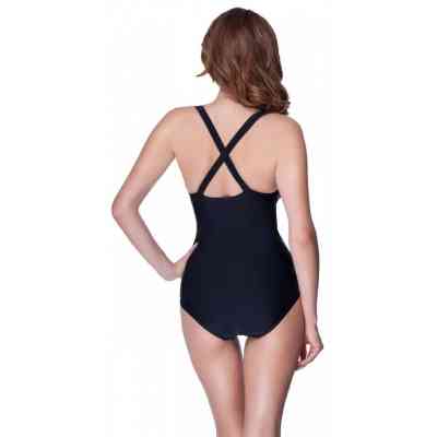 Купальник Aqua Speed Greta 351-01 чорний, салатовий 44 (5908217655455) Вінниця