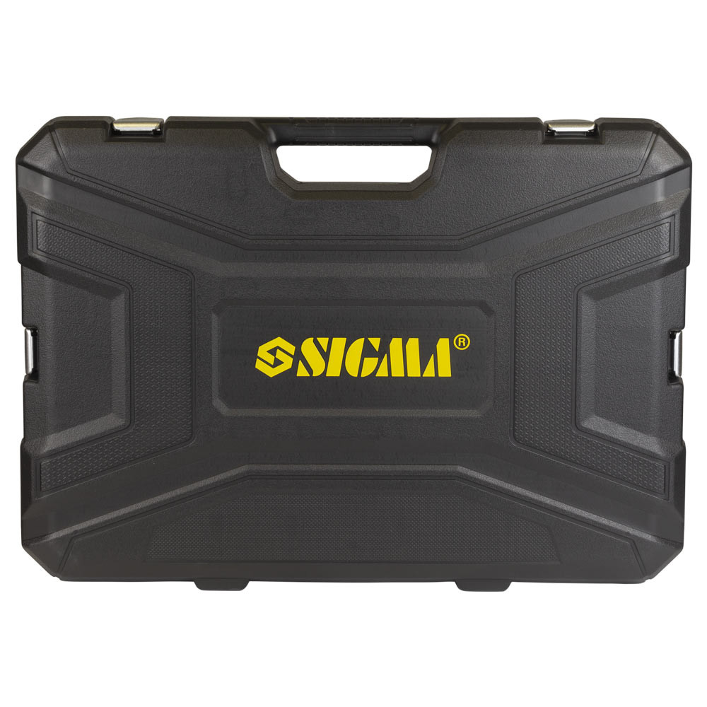 Sigma Набор насадок торцевых и биты, ключей, инструментов ¼" ⅜" ½" 148шт CrV SIGMA (6003801) Коломия - фото 2