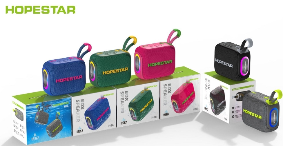 Колонка Bluetooth HOPESTAR H66 10W 360° звук IPX7 RGB. Харків - фото 7