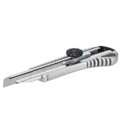 Ніж монтажний Sigma металевий корпус, лезо 18мм, гвинтовий замок (8211031) Вінниця - фото 3