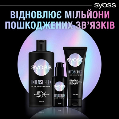 Сыворотка для волос Syoss Intense Plex Leave-in Serum 100 мл (9000101731705) Винница - изображение 7