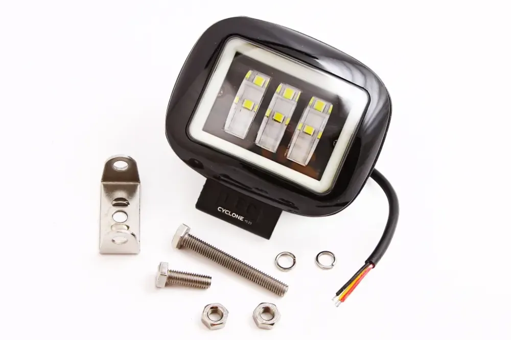 Фара денного світла 120*125*70м Cyclone 3 LED 1860 15W/5000К + DRL Вінниця - фото 1