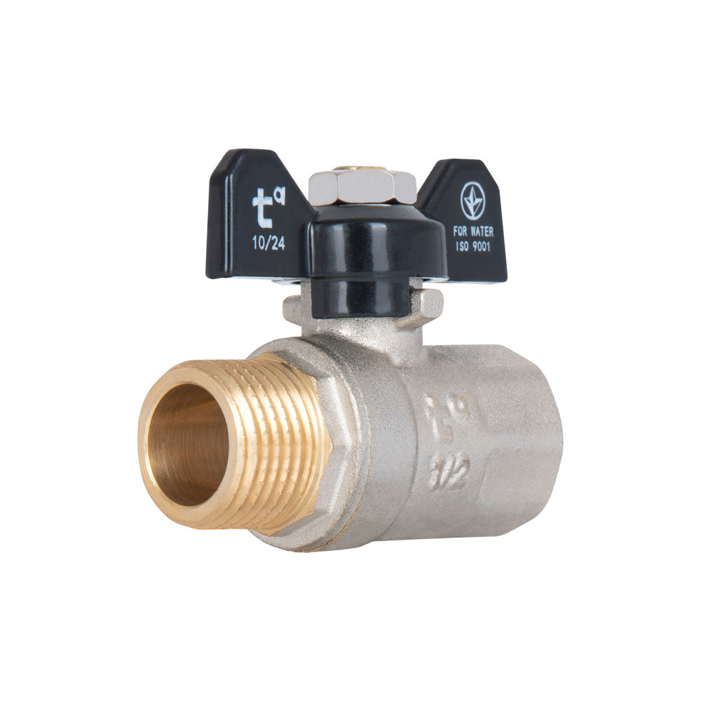 Кран кульовий Thermo Alliance Base 1/2" ВН для води (метелик) SD607W15 Київ - фото 1