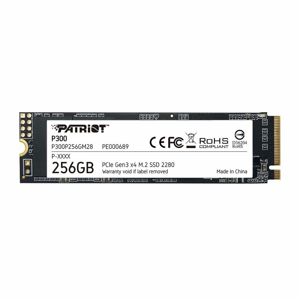 SSD M.2 Patriot P300 256GB NVMe 2280 PCIe 3.0 3D TLC Киев - изображение 1