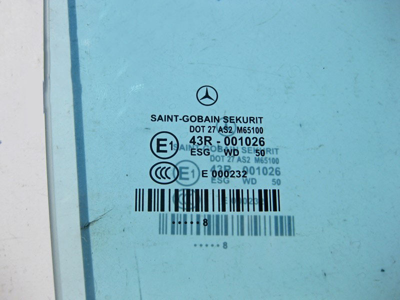 Mercedes-Benz  A2197350810 43R-001026 Скло задніх правих дверей CLS C219 Одесса - изображение 5