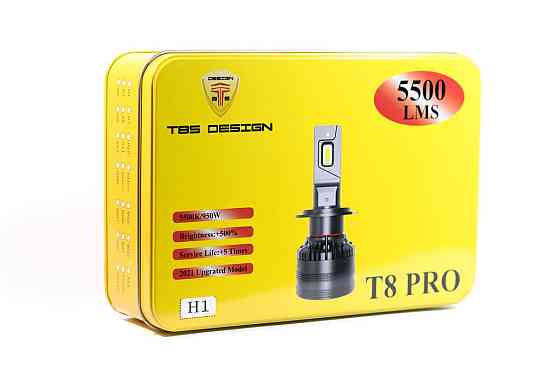 Комплект світлодіодних ламп TBS Design T8 PRO H1 12-24 V 110 W P14,5s 11000 lm 6000 K Харків