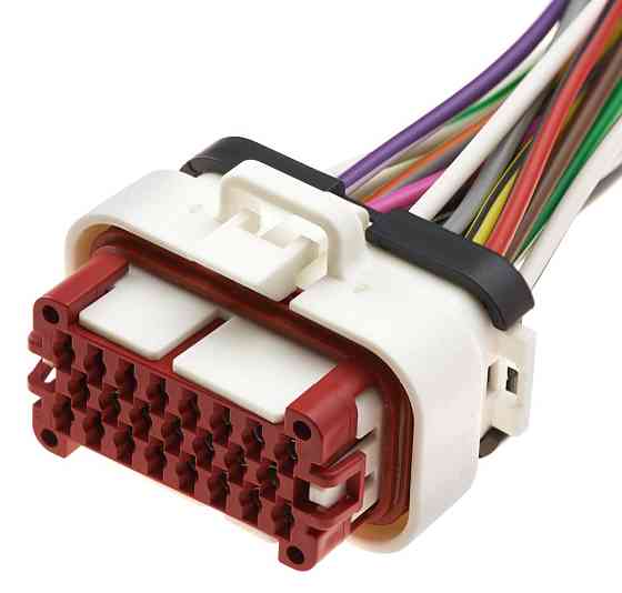 Разьем коннектор с проводом, 23-кон., Эбу,  770680-2,  TE Универсальная универс., Салон, Много марок Киев