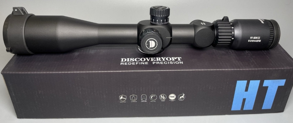 Оптичний приціл Discovery HT 6-24x44 SFIR FFP GEN II Київ - фото 4