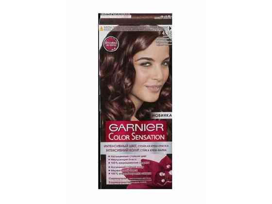 Крем-фарба стійка Льодяний каштан Color Sensation (тон 4.15) ТМ GARNIER Київ