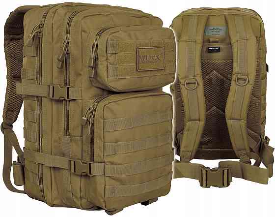 Тактичний Рюкзак 36 літрів із системою Molle 25 мм Mil-Tec від Sturm "Assault Large" (14002205) Coyo Нововолинськ