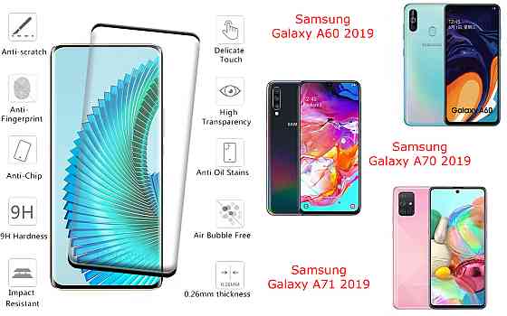 Захисне скло HyperGlass Pro для Samsung Galaxy A60 2019, A70 2019, A71 2019 – максимальна чутливість та захист Київ
