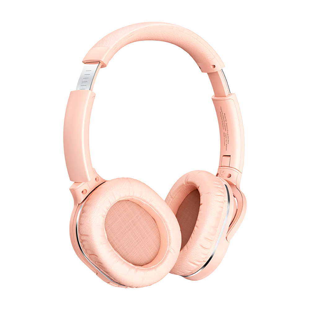 Бездротові накладні навушники Baseus Encok Wireless headphone D02 Pro Pink Київ - фото 4