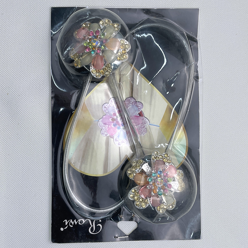 Уцінка! Магніти (2шт., пара) для штор, гардин "Flowers" колір різнокольоровий 81-239/1 Київ - фото 8