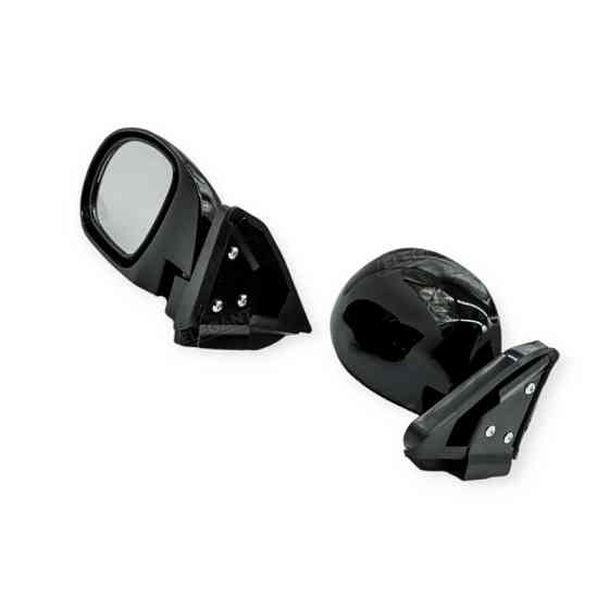 Дзеркало заднього виду зовнішнє універсальне на шарнірі чорне (к-кт 2 шт) 2101-2107 Мукачево