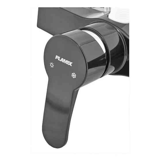 Змішувач Plamix Mario-003 Black    ( PM0604 ) 24724 Харків