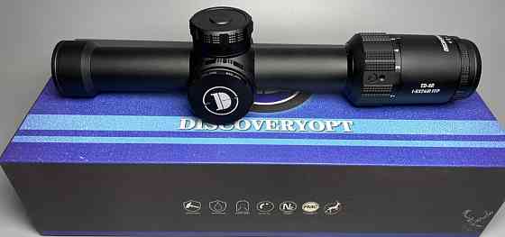 Оптический прицел Discovery ED-AR 1-6x24 FFP Загонник оптичний приціл. Київ
