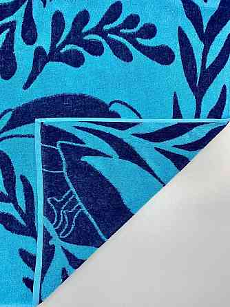 Дитячий махровий рушник Ideal Textile 70х140 см Тукани, синій 70х140 см (56860795) Чернівці