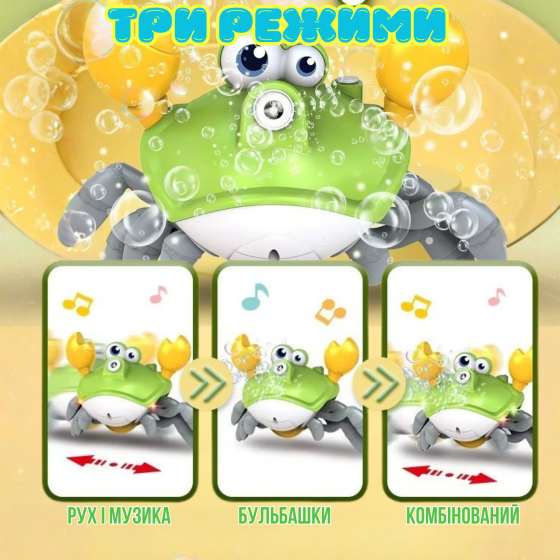 Генератор мыльных пузырей мыльные пузыри для детей аккумуляторный,игрушка детская автомат для мыльных пузырей зелёный Каменец-Подольский