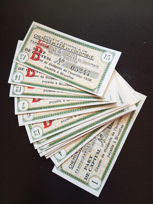 Купон облігації 1927 г Акції. (69) Полтава - фото 1