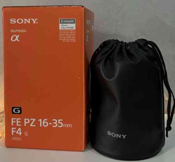 Объектив Широкоугольный: SONY FE PZ 16-35mm. F4 , E Mount. Киев