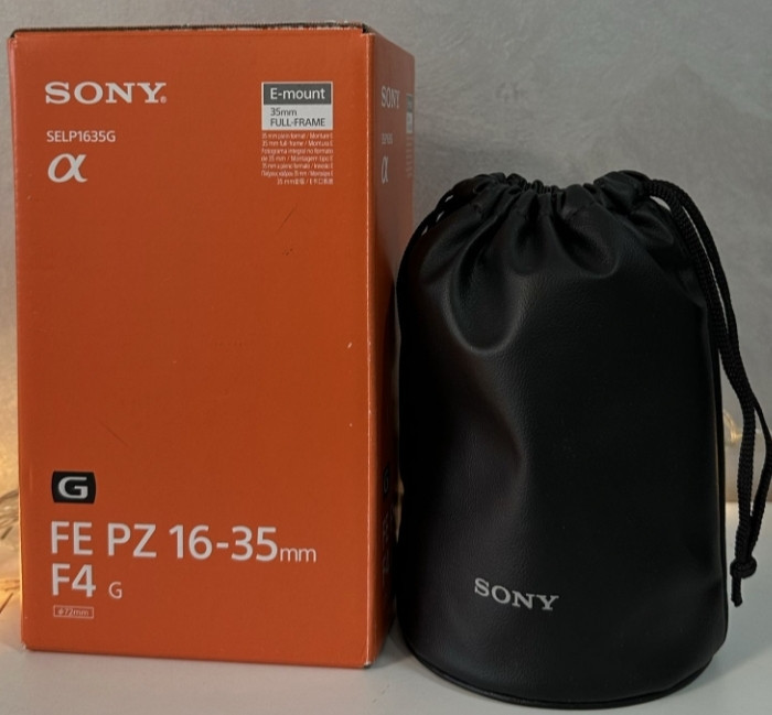 Объектив Широкоугольный: SONY FE PZ 16-35mm. F4 , E Mount. Киев - изображение 1
