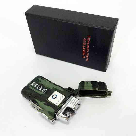 Электрическая зажигалка для сигарет usb JL317, Аккумуляторная электро зажигалка на зарядке CI-91 Львов