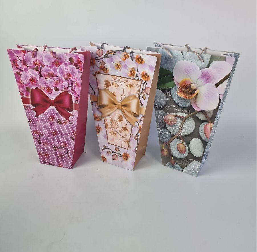 Бумажный пакет маленький  под орхидею 37см (12 шт) Харьков - изображение 2