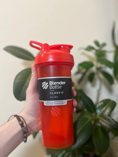Шейкер спортивний BlenderBottle Classic для протеїну та коктейлів, пляшка для фітнесу і залу Київ - фото 8