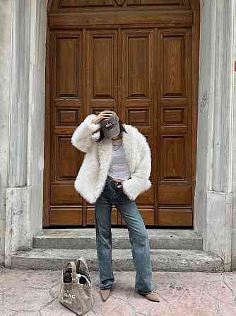 Женская короткая шуба из искусственного меха Одесса