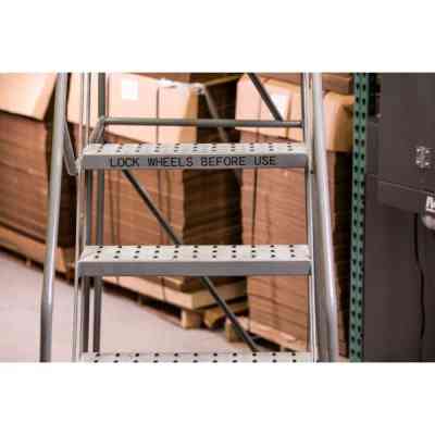 Стрічка для принтера етикеток Brady M4C-500-595-WT-BK 12,70мм х 7,62м, black on white, vinyl (143371) Вінниця