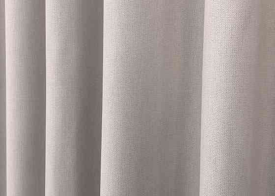 Двостороння шторна тканина блекаут з лляною фактурою, колекція “Scandi” колір світло-бежевий 1901ш Київ