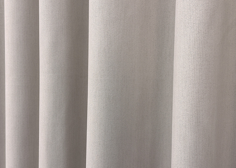 Двостороння шторна тканина блекаут з лляною фактурою, колекція “Scandi” колір світло-бежевий 1901ш Київ - фото 4
