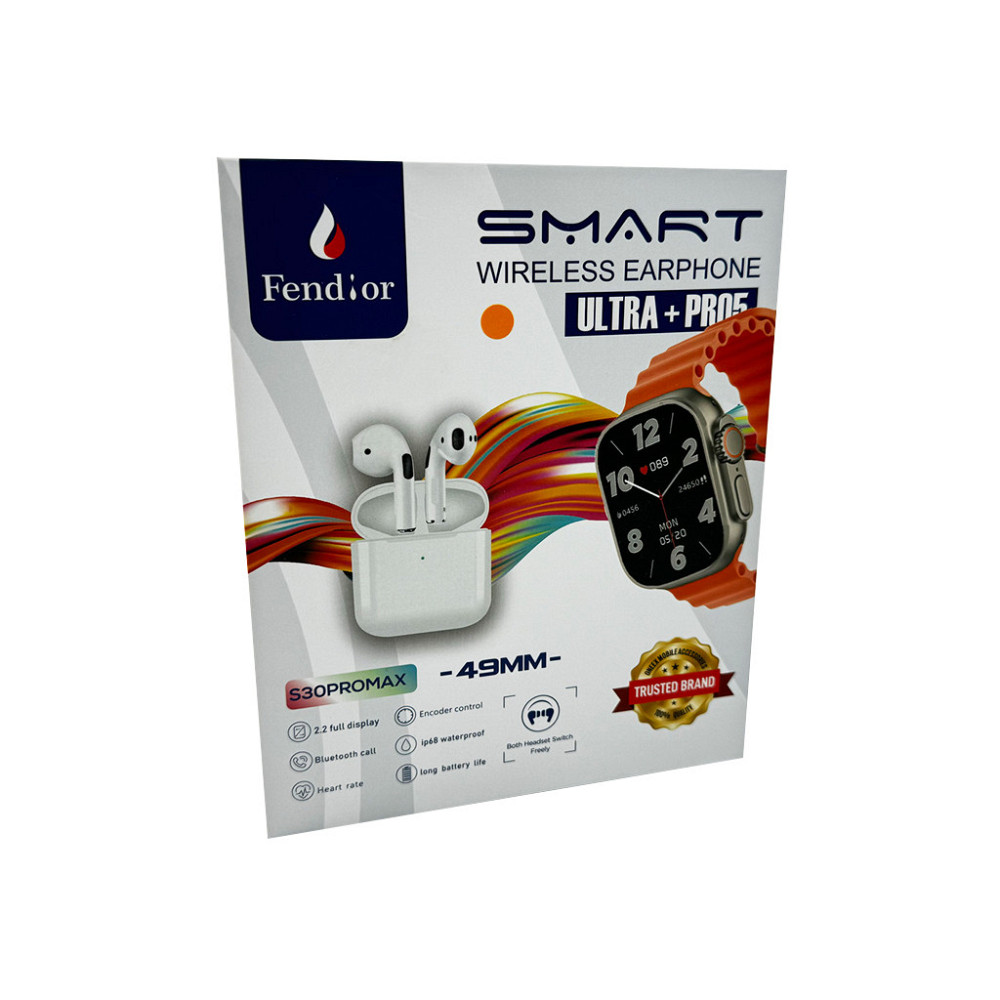 Смарт-годинник Fendior S30 Pro Max, жовтий 49 мм Київ - фото 5