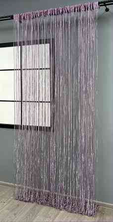 Шторы-нити Rovi Premium с люрексом Лиловый 300х300см 1 шт (61-112) Киев