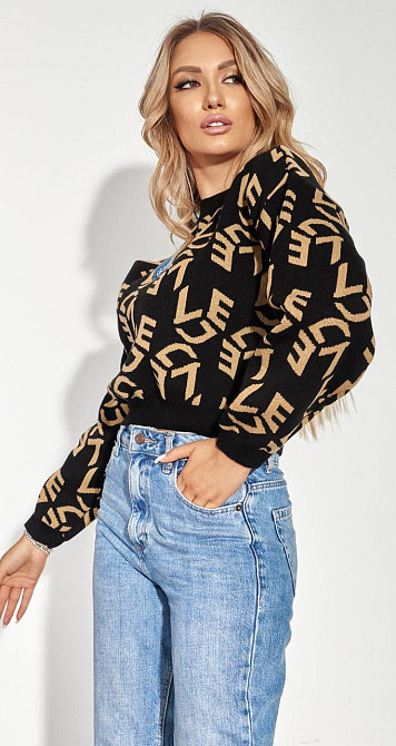 Короткий светр LEMjeans (46-48) Київ - фото 2