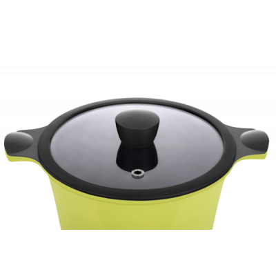 Кастрюля Ringel Zitrone с крышкой 4,2 л (RG-2108-24/1) Винница - изображение 4