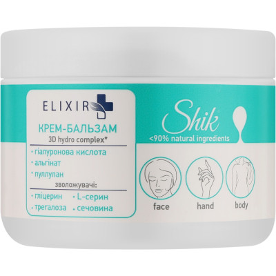Крем для тела Shik Elixir 3D Hydro Complex 350 мл (4823107608063) Винница - изображение 1