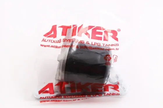 Фильтр ГБО паровой фазы с отстойником 12/12мм Atiker ASF с крепежом Винница