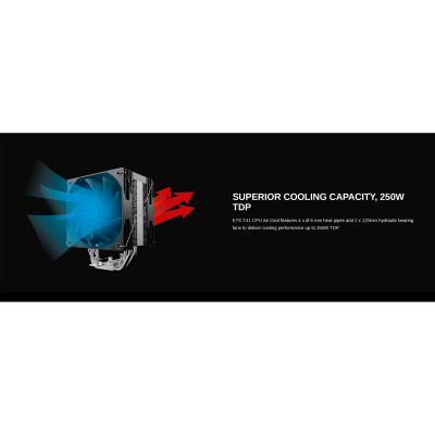 Кулер до процесора Enermax ETS-T41 Silent Edition (ETS-T41) Вінниця - фото 2