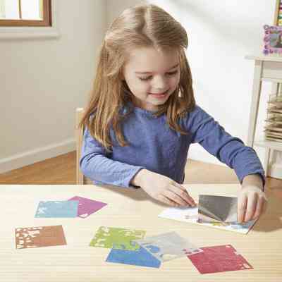 Набор для творчества Melissa&Doug Объемные наклейки Радуга (MD9502) Винница