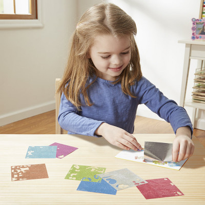 Набор для творчества Melissa&Doug Объемные наклейки Радуга (MD9502) Винница - изображение 3