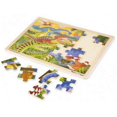 Пазл Melissa&amp;Doug в рамці Динозаври, 24 елемента (MD19066) Вінниця