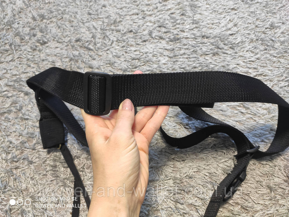 Триточковий ремінь на автомат АК (чорний) DK 3 Київ - фото 5