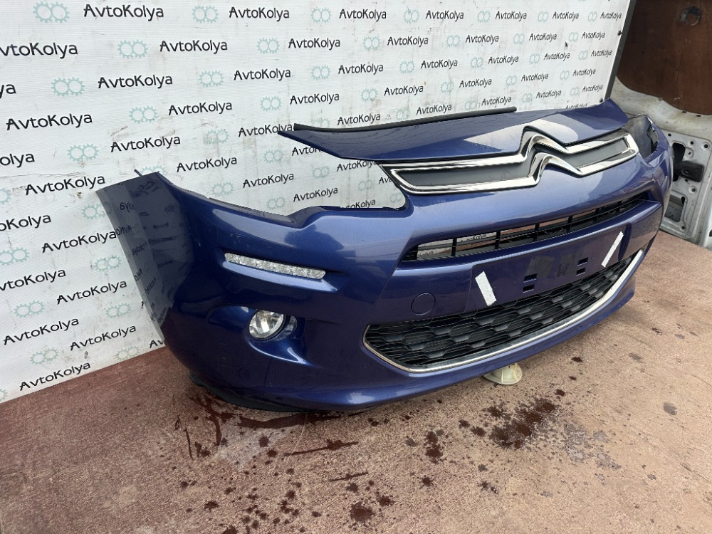Бампер передній в зборі Citroen C3 2012-2015 (рестайлінг) Ковель - фото 3