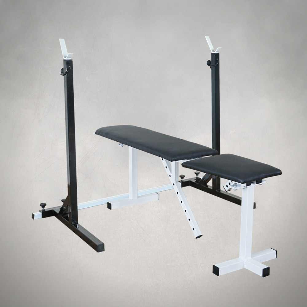 Скамья регулируемая + Стойки 40 на 40 мм Стойки, скамьи для жима и приседаний Киев - изображение 1