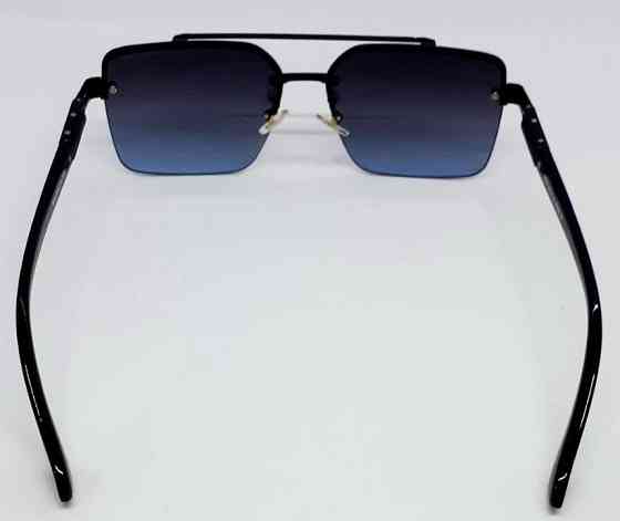 Брендовые очки мужские классика брендовые в черном металле. Киев