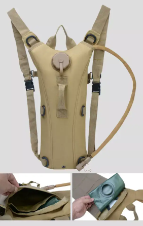 Тактическая питьевая система гидратор KMS (гидропак + рюкзак) Хаки Киев