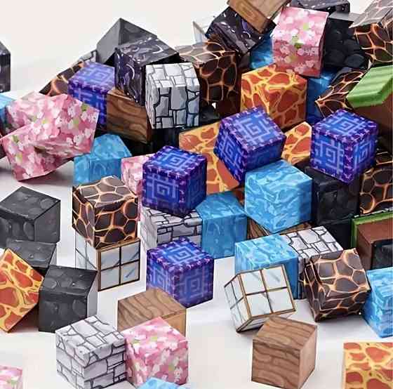 Магнітні блоки майнкрафт, конструктор, minecraft, магнитный ,my word. Київ